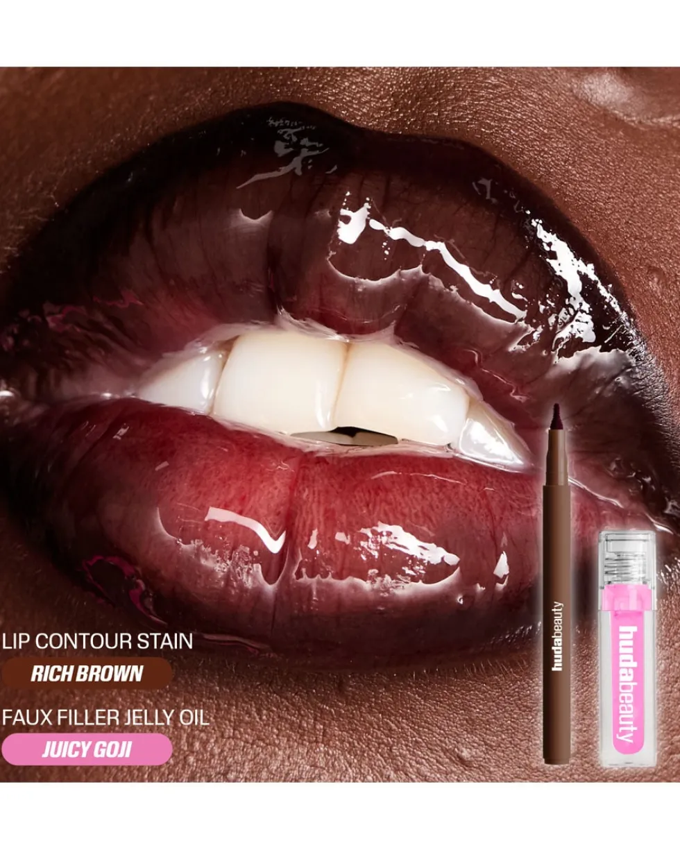 huda beauty kiss me lip duo LIP SET