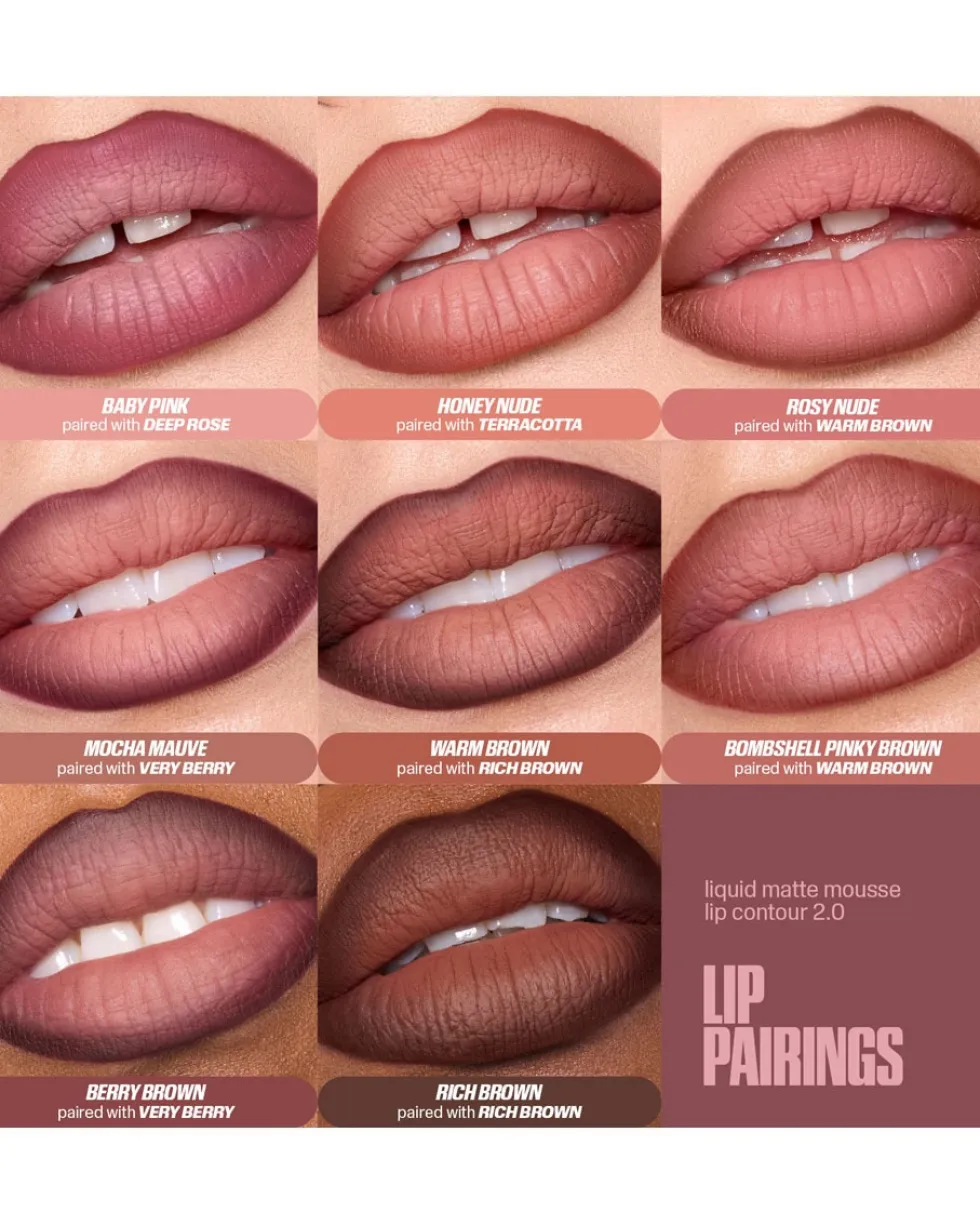 huda beauty liquid matte mousse SOFT BLUR LIP CREAM