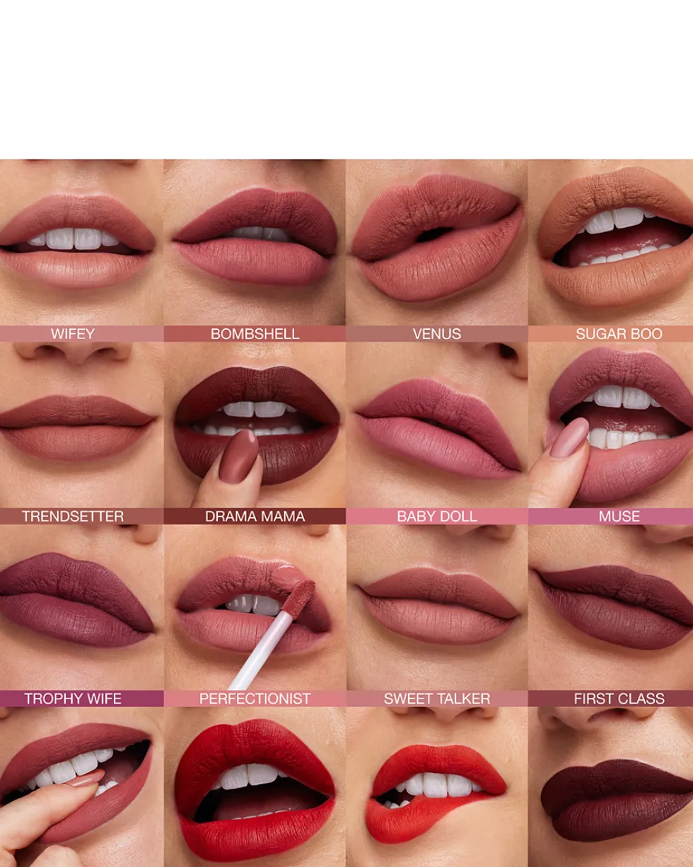 huda beauty liquid matte ULTRA-COMFORT TRANSFER-PROOF LIPSTICK