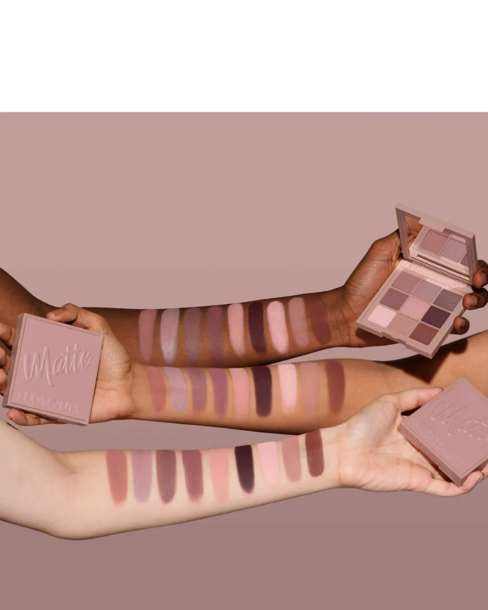 huda beauty matte obsessions EYESHADOW PALETTE COOL