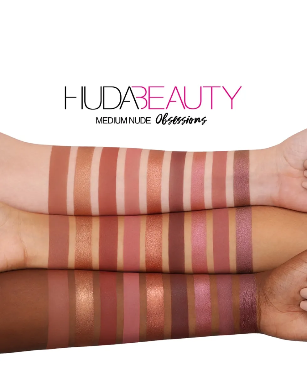 huda beauty nude obsession medium EYESHADOW PALETTE