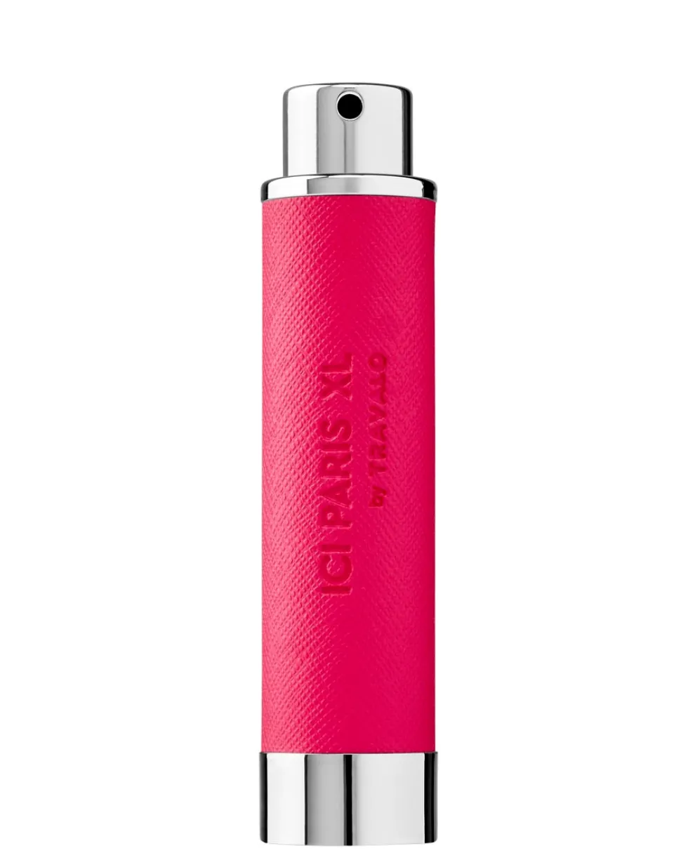 ici paris xl fragance atomizer leather hot pink Navulbare tasverstuiver