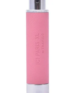 ici paris xl fragance atomizer leather pink Navulbare tasverstuiver