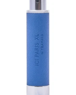 ici paris xl fragance atomizer leather blue Navulbare tasverstuiver