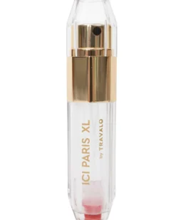 ici paris xl fragrance atomizer crystal gold NAVULBARE TASVERSTUIVER TRAVALO BY ICI PARIS XL