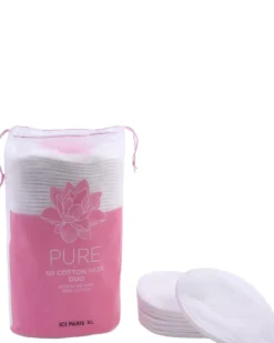 ici paris xl pure OVALE WATTENSCHIJFJES DUO MET ALOÃ‹ VERA 100% KATOEN - 50 PADS
