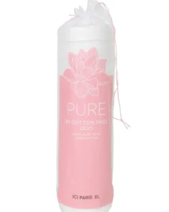 ici paris xl pure WATTENSCHIJFJES DUO MET ALOË VERA 100% KATOEN - 80 PADS