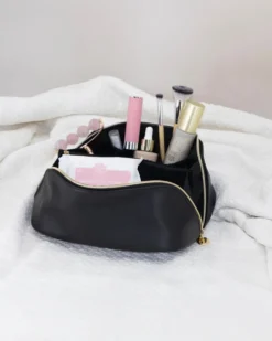 ici paris xl timeless cosmetic bag ZWARTE TOILETTAS