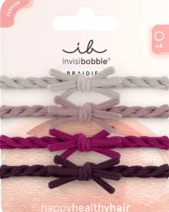 invisibobble braidies Rosy Romance 4pc