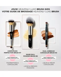 it cosmetics heavenly luxe™ dual airbrush concealer brush #2 CONCEALER BORSTEL