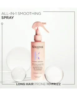 kérastase gloss absolu anti-frizz glaze milk Hydratererende Leave-In Spray Die Beschermt Tegen Hitte