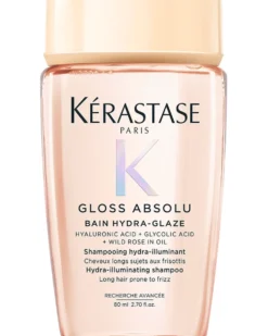 kérastase gloss absolu bain hydra-glaze Anti-frizz shampoo met glanseffect - voor lang, pluizig haar