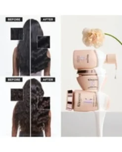 kérastase gloss absolu bain riche crème hydra-glaze navulverpakking Anti-Frizz Shampoo Met Glanseffect - Voor Dik, Pluizig Haar
