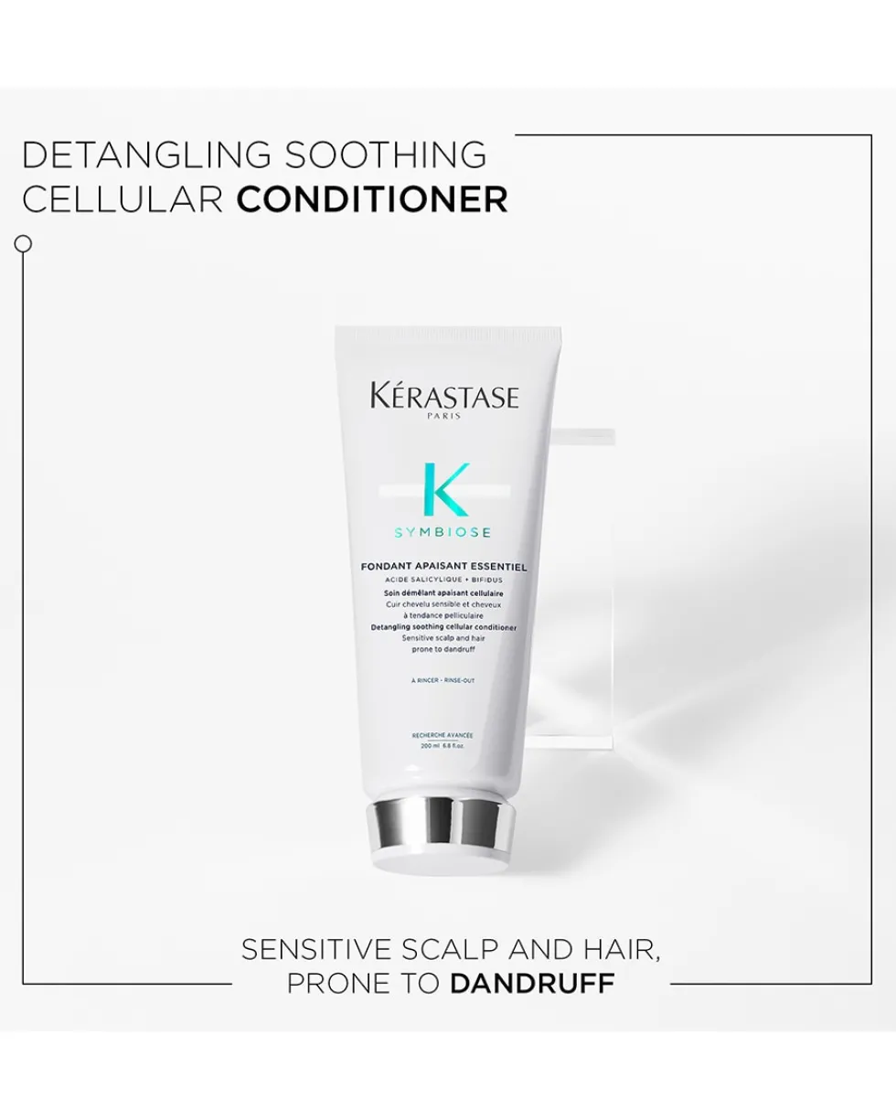 kérastase symbiose fondant apaisant essentiel Kalmerende, Ontwarrende & Verzachtende cellular anti-roos conditioner