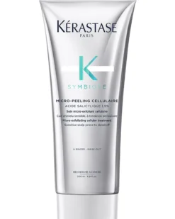 kérastase symbiose micro-peeling cellulaire Micro-exfoliërende cellulaire anti-roos pre-shampoo verzorging