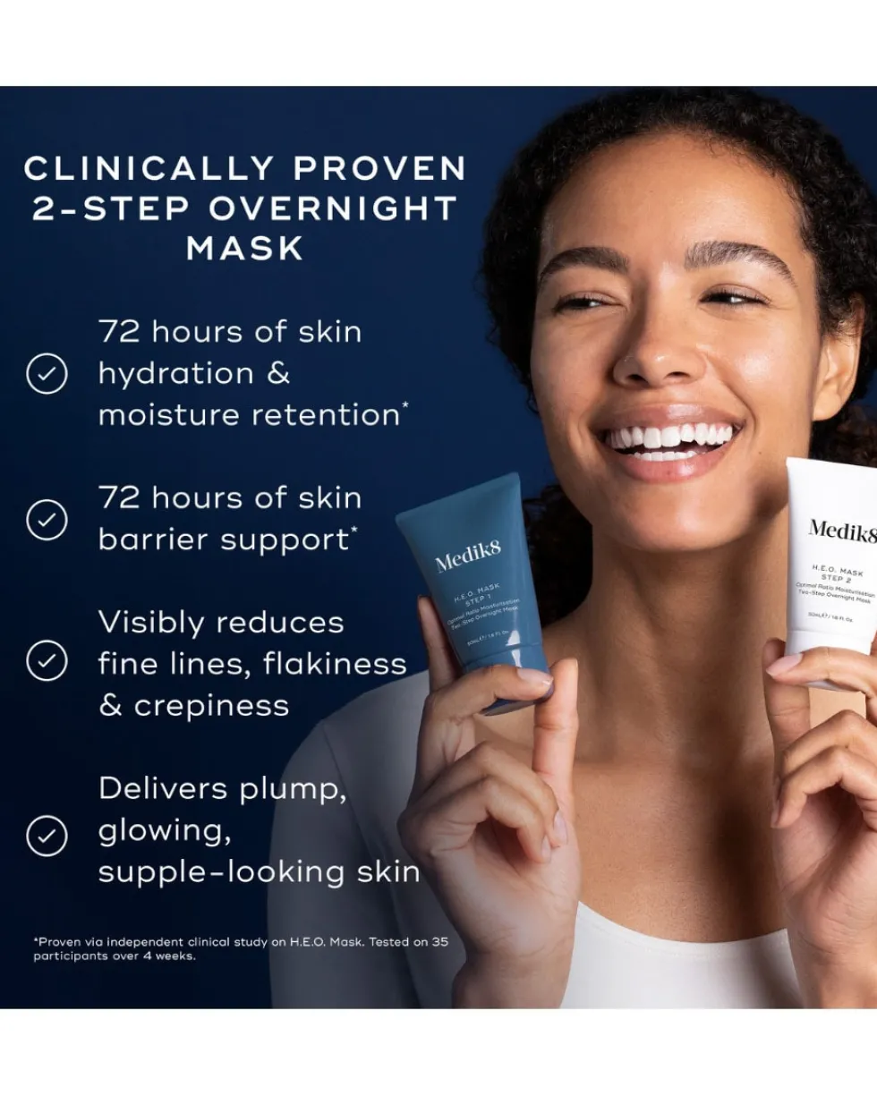 medik8 h.e.o. mask Optimal Ratio Moisturisation Two-Step Overnight Mask