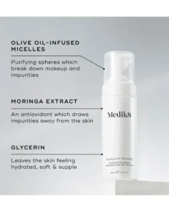 medik8 micellar mousse Purifying & Nourishing Effortless Rinse-Off Cleanser