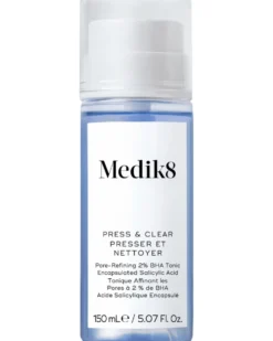 medik8 press and clear Exfoliating 2% BHA Tonic Gentle-Release Salicylic Acid