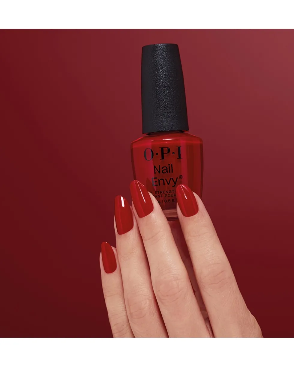 opi nagelverzorging OPI NAIL ENVY BIG APPLE RED