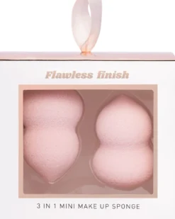 queen tarzi makeup sponge FLAWLESS FINISH 3-IN-1 MINI MAKEUP SPONGE