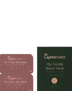 queen tarzi natural glam THE GENTLE SHEET MASK