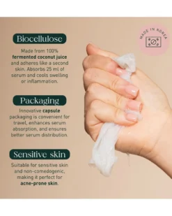 queen tarzi natural glam THE GENTLE SHEET MASK