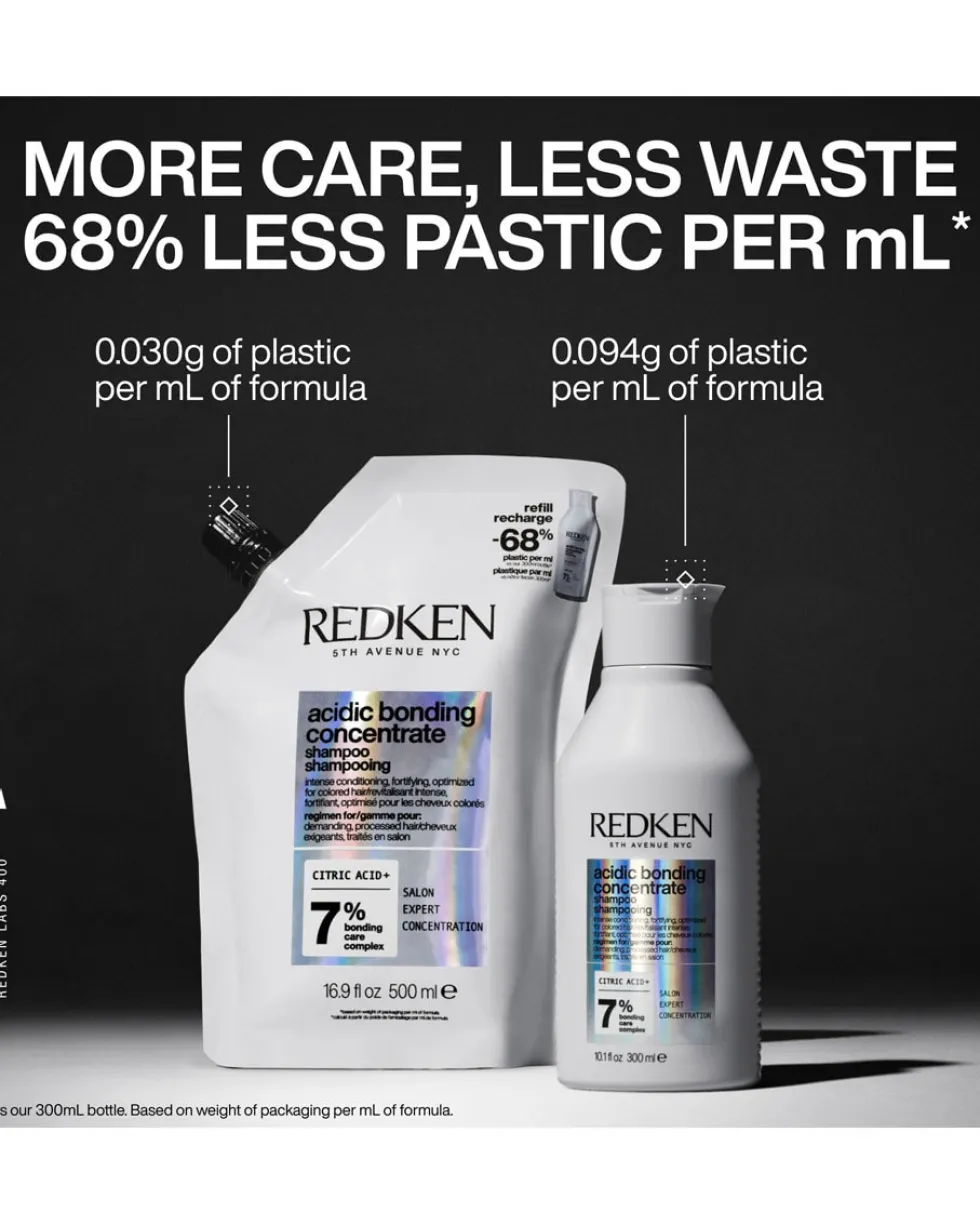 redken acidic bonding concentrate Shampoo refill - voor beschadigde en veeleisend haar
