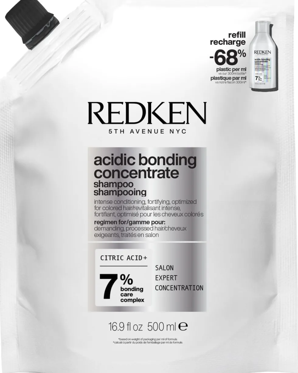 redken acidic bonding concentrate Shampoo refill - voor beschadigde en veeleisend haar