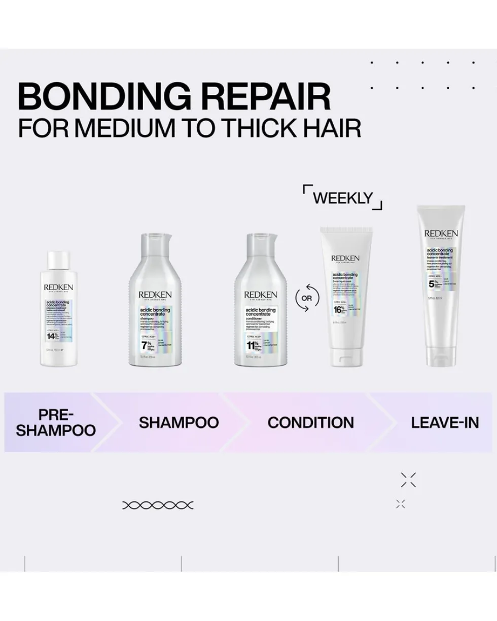 redken acidic bonding concentrate Herstellende en versterkende shampoo - bonding verzorging
