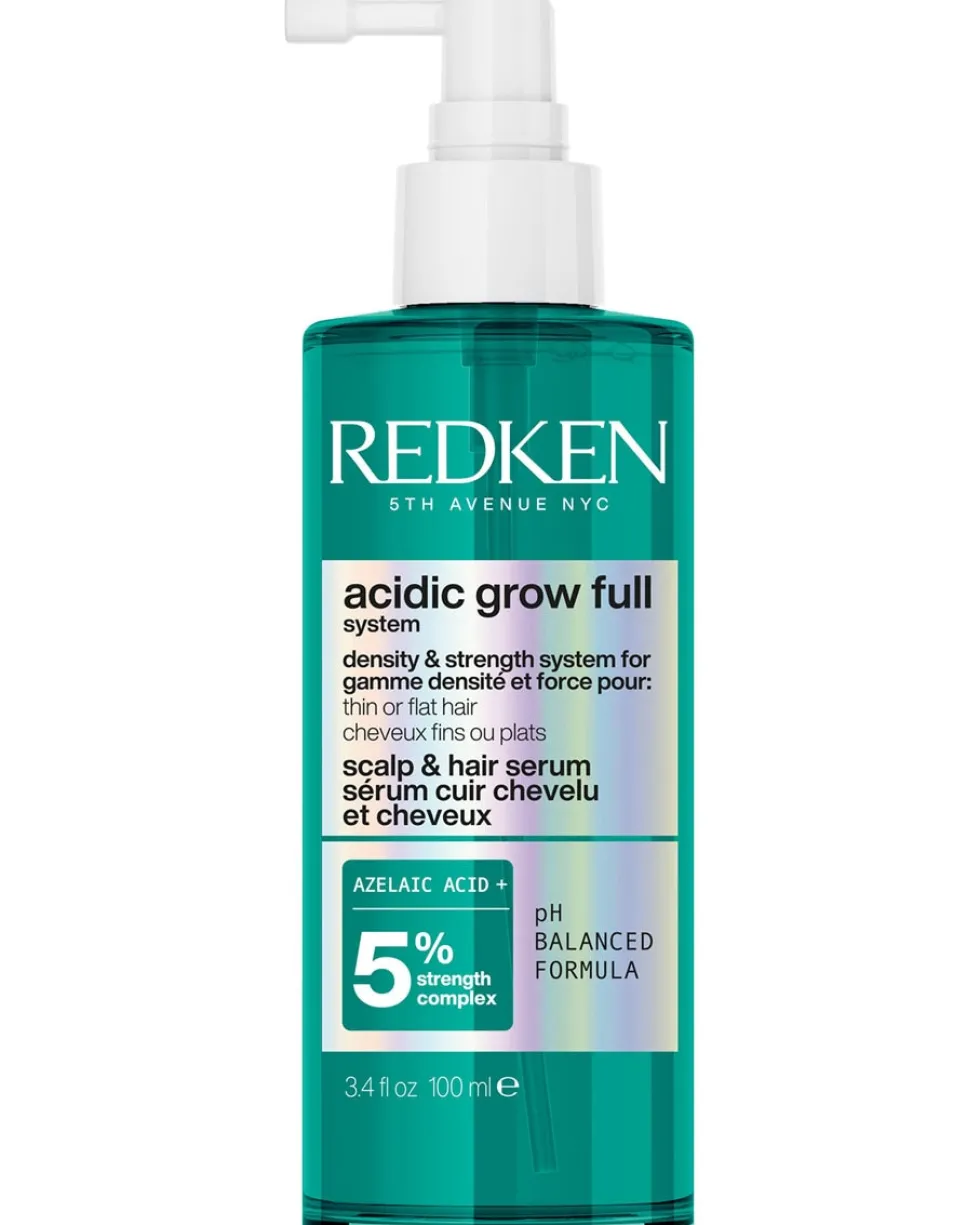 redken acidic grow full system Hair Serum - Voor Dun Of Futloos Haar