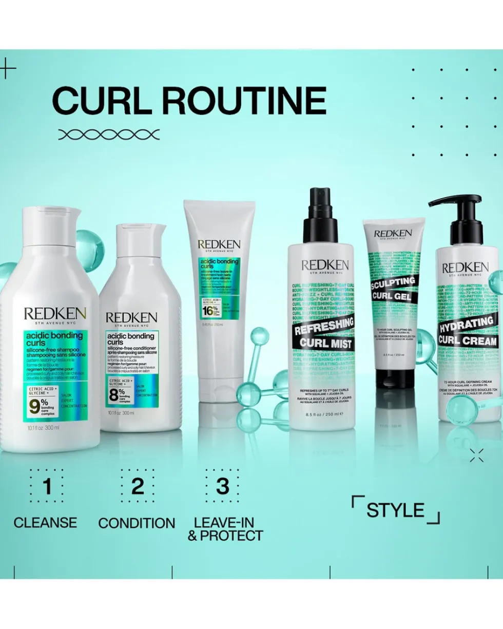 redken hybrid curls stylers Refreshing curl mist - verfrist krullen