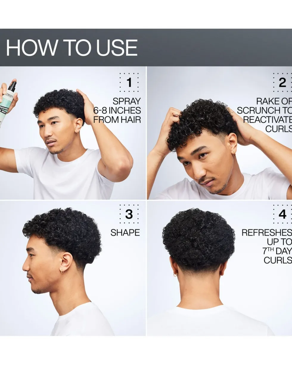 redken hybrid curls stylers Refreshing curl mist - verfrist krullen