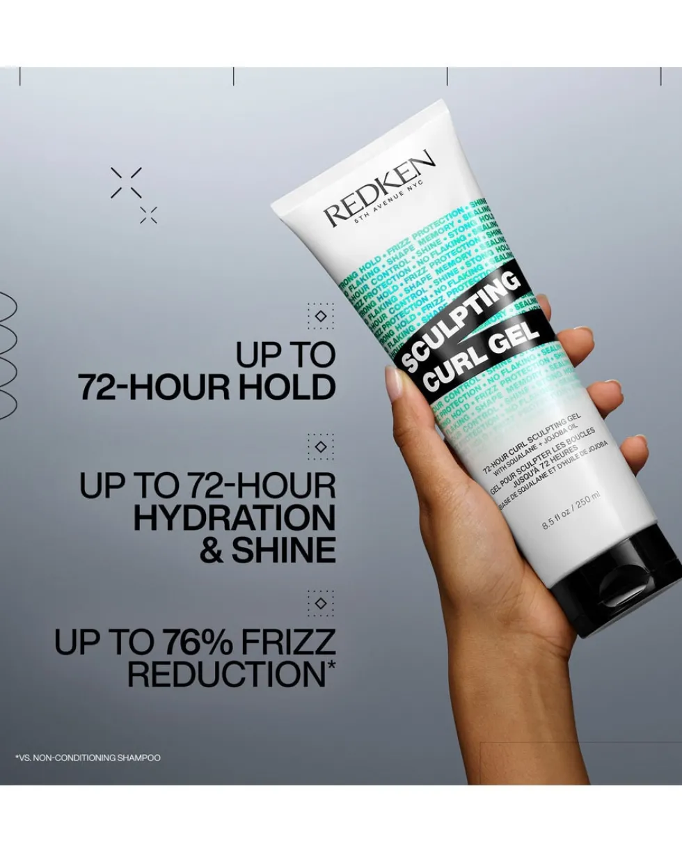 redken hybrid curls stylers Sculpting curl gel - voor krullend haar