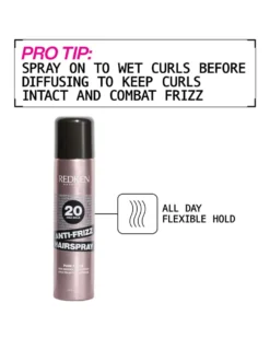 redken styling Anti-frizz spray - glanzende finish - voor alle haartypes