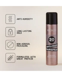 redken styling Anti-frizz spray - glanzende finish - voor alle haartypes