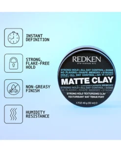 redken styling Matte clay