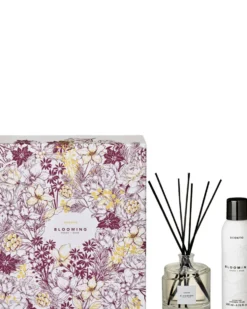 scento blooming geschenkset geurstokjes + doucheschuim