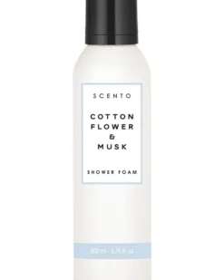scento cotton flower & musk SHOWER FOAM