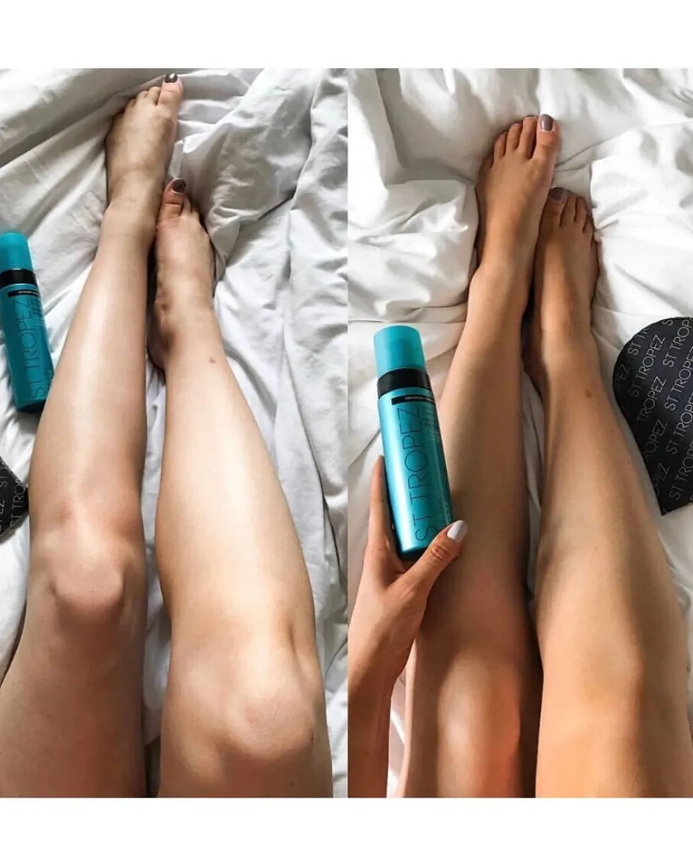 self tan express SNELLE TANNING MOUSSE VOOR HET LICHAAM