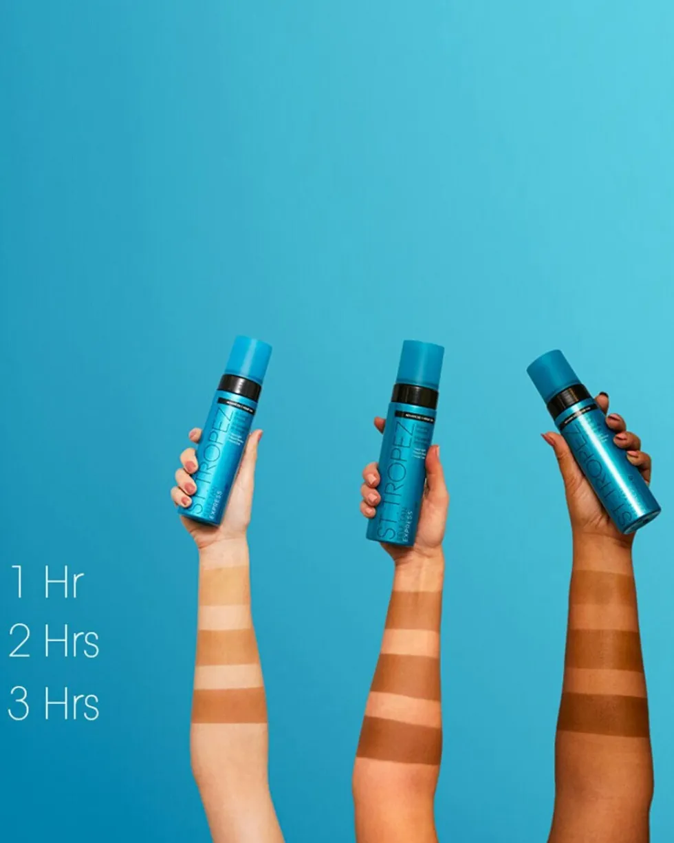 self tan express SNELLE TANNING MOUSSE VOOR HET LICHAAM