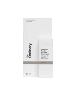 the ordinary powder-to-cream Sulfur 10% Powder-to-Cream Concentrate